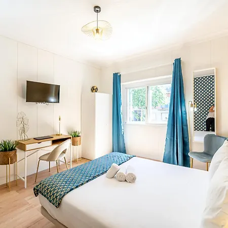 Pensionat Goa Square By Lisbon With Sintra - Shared Bathrooms *