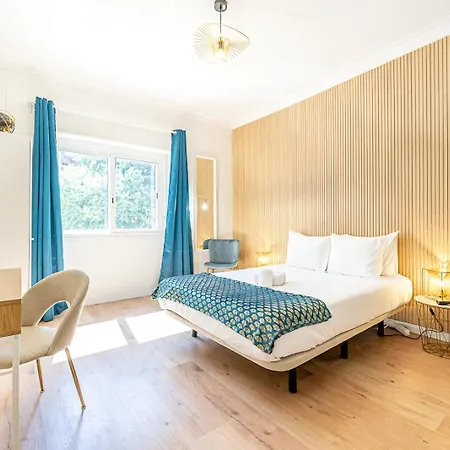 Goa Square By Lisbon With Sintra - Shared Bathrooms 招待所 *